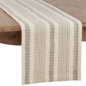 16" x 120" Eisenman Woven Cotton Table Runner