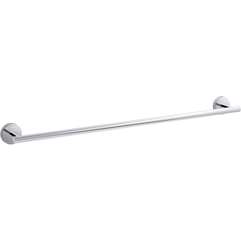 Polished Chrome Elate Wall Mounted Towel Bar GL961