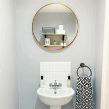 Load image into Gallery viewer, Elberta Modern &amp; Contemporary Bathroom/Vanity Mirror, 24&quot; x 24&quot;
