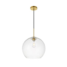 Load image into Gallery viewer, Baxter 13 Inch Large Pendant by Elegant Lighting 737AH
