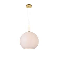 Load image into Gallery viewer, Baxter 13 Inch Large Pendant by Elegant Lighting 737AH
