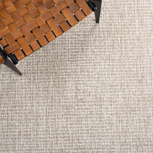 Load image into Gallery viewer, Eliesha Handmade Tufted Wool Area Rug in Ivory/Gray, Square 6&#39;
