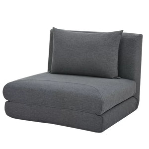 Elisabeth 29.13'' Wide Linen Convertible Chair