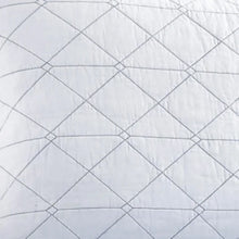 Load image into Gallery viewer, Elissa White Standard Cotton 136 TC Reversible Quilt Set twin
