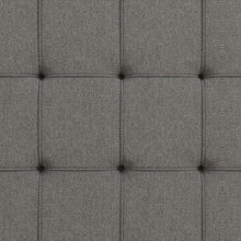 Load image into Gallery viewer, King Size Gray Elizabeth Tufted Upholstered Low Profile Storage Platform Bed HEADBOARD ONLY #1160HW
