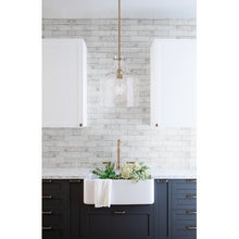 Load image into Gallery viewer, Aged Brass Elks 1 - Light Single Bell Pendant - 680CE
