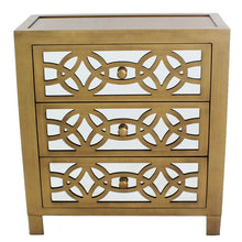 Load image into Gallery viewer, Elkton 3 - Drawer Mirrored Accent Chest 1209AH

