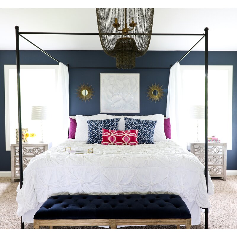 Elkton 3 - Drawer Mirrored Accent Chest 1209AH