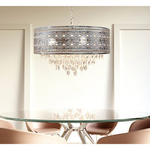 Load image into Gallery viewer, Elkton 3 - Light Shaded Drum Chandelier 3803RR
