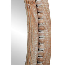 Load image into Gallery viewer, Elle Round Wood Accent Mirror
