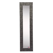 Load image into Gallery viewer, Ellington Circle Rectangle Wood Mirror, 37.5&quot; H x 9.5&quot; W
