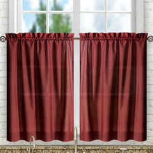 Load image into Gallery viewer, Ellis Tailored Tier Curtain - Set of 2 (DC257)
