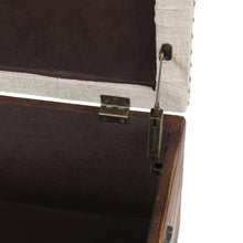 Load image into Gallery viewer, Elmont Wood Flip Top Storage Bench
