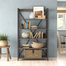 Load image into Gallery viewer, Eloise 72.06&#39;&#39; H x 42&#39;&#39; W Etagere Bookcase *AS-IS*
