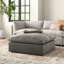 Load image into Gallery viewer, Elsa 39.5&#39;&#39; Wide Rectangle Pouf Ottoman
