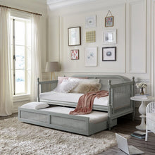 Load image into Gallery viewer, French Gray Elyse Twin Daybed with Trundle 2131AH
