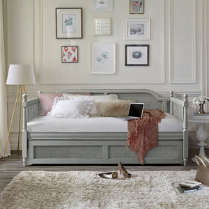French Gray Elyse Twin Daybed with Trundle 2131AH