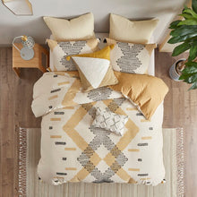 Load image into Gallery viewer, Full/Queen Comforter + 2 Shams Embree 3 Piece Cotton Comforter Set

