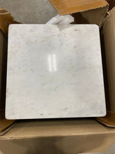 Load image into Gallery viewer, Mogenson Square Marble Accent Table White - Project 62™ 4015RR
