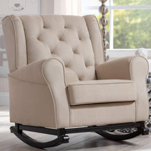 Load image into Gallery viewer, Ecru Emma Rocking Chair (SB170)
