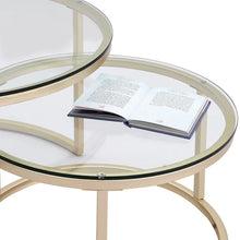 Load image into Gallery viewer, Emmaline Frame 2 Nesting Coffee Tables
