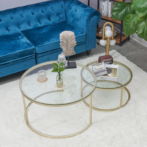 Emmaline Frame 2 Nesting Coffee Tables