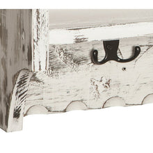 Load image into Gallery viewer, Engleman 4 - Hook Wall Mounted Coat Rack Storage - White (SB1228)
