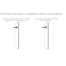 Load image into Gallery viewer, 12 x 12 x 0.5" D Enjoy The Little Things With Heart Wood Look Typography - Graphic Art
