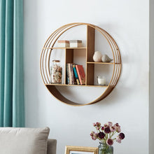 Load image into Gallery viewer, Entiat 3 Piece Circle Metal Accent Shelf
