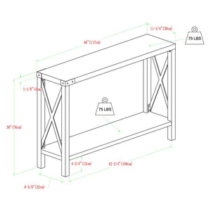 Enzo 46'' Console Table