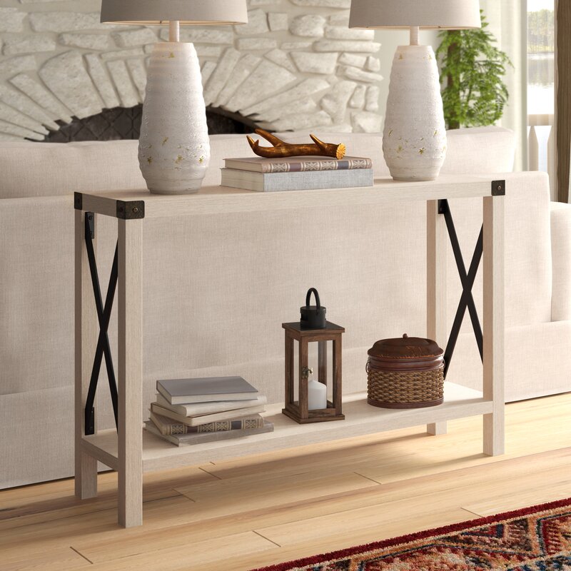 White Oak Enzo 46'' Console Table
