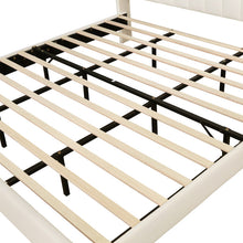 Load image into Gallery viewer, King Cream Eriksay Upholstered Bed
