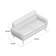 Load image into Gallery viewer, Erinn 67.25&#39;&#39; Flared Arm Loveseat MRM3792
