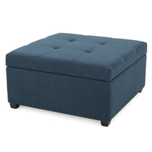 Load image into Gallery viewer, Ernestine 35&quot; Tufted Square Storage Ottoman MRM1390
