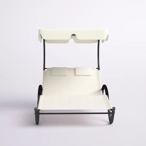Erryn 54'' Wide Outdoor Patio Daybed with Cushions