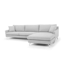 Load image into Gallery viewer, Ervine Reversible Sectional Light Gray 999CDR
