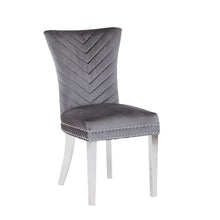 Load image into Gallery viewer, 37.04&#39;&#39; H X 18&#39;&#39; W X 25.5&#39;&#39; D Escalera Velvet Wing Back (Set of 2)
