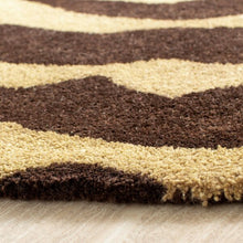 Load image into Gallery viewer, Eshleman Handmade Tufted Wool Brown Rug
