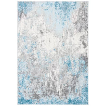 Load image into Gallery viewer, Eslinger Power Loom Performance Gray/Blue/Ivory Rug 9&#39; x 12&quot;
