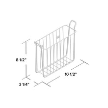 Load image into Gallery viewer, Espana Wallmount Newspaper and Magazine Rack 2588CDR/GL
