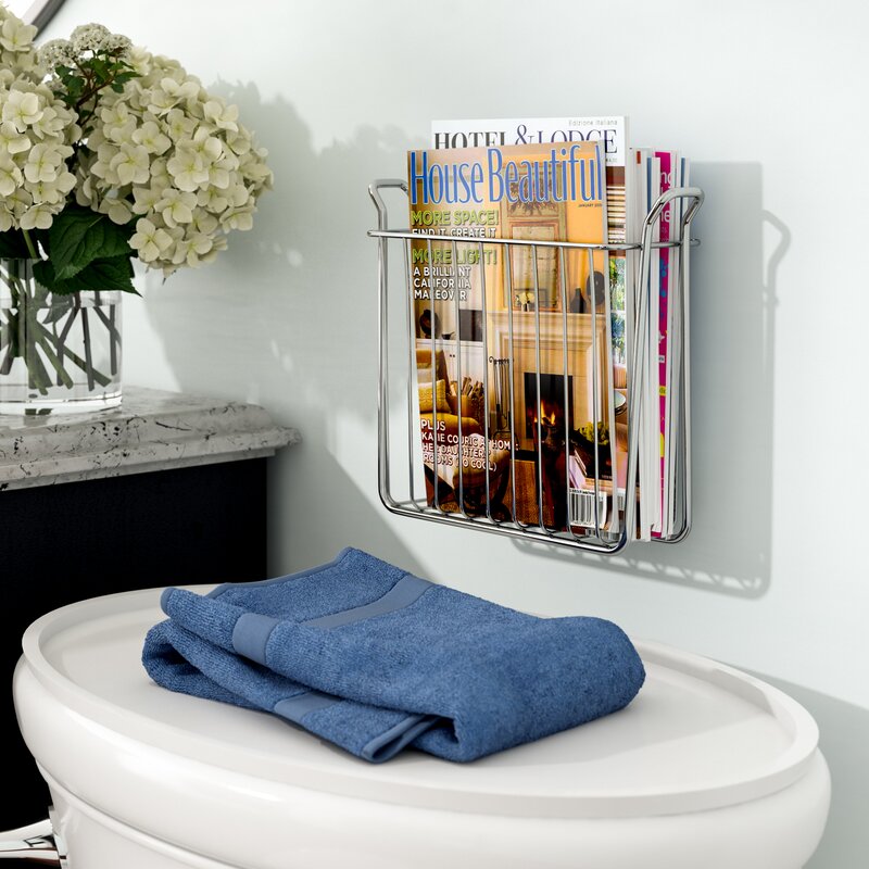 Espana Wallmount Newspaper and Magazine Rack 2588CDR/GL