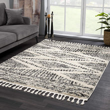 Load image into Gallery viewer, Rectangle 3&#39;11&quot; x 5&#39;7&quot; Espindola Power Loom Performance Beige Rug
