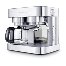 Load image into Gallery viewer, Stainless Steel Combination Coffee &amp; Espresso Maker
