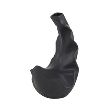 Load image into Gallery viewer, Esquibel Modern C-Shaped Ceramic Floor Vase, #6466
