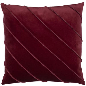20" x 20" Red Essential Briar Pillow Cover & Insert