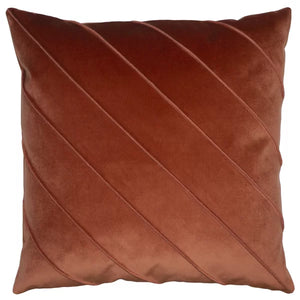 20" x 20" Shrimp Essential Briar Pillow Cover & Insert (SET OF 2)