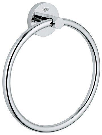 Chrome Essentials Wall Mounted Towel Ring (Part number: 40365000) 354AH