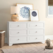 Load image into Gallery viewer, Essex 53.1&#39;&#39; Wide 6 - Drawer Double Dresser
