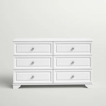 Load image into Gallery viewer, White Essex 54&#39;&#39; Wide 6 - Drawer Double Dresser
