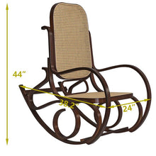 Load image into Gallery viewer, Estella Rocking Chair Walnut *AS IS #1288HW
